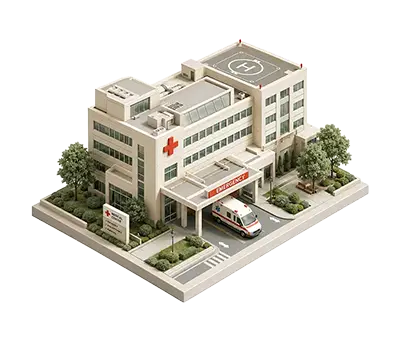 Mockup of healthcare sector