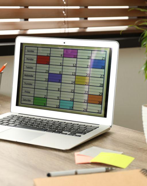software-time-management-laptop-schedule